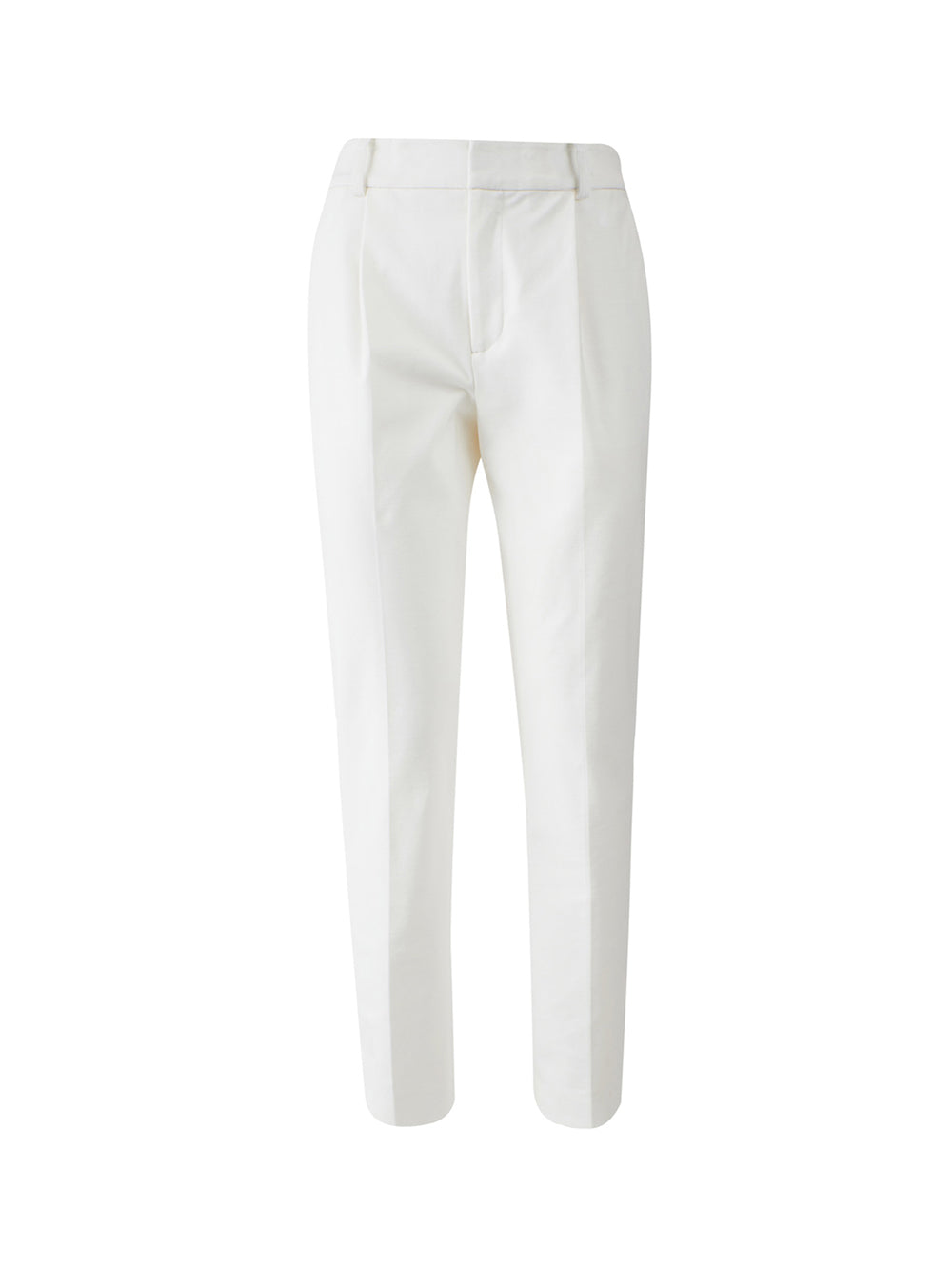 YES ZEE STC Yes Zee Pantalone Donna Bianco Bianco