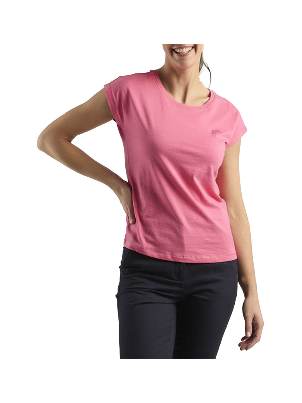 YES ZEE STC Yes Zee T-Shirt Donna Rosa Rosa
