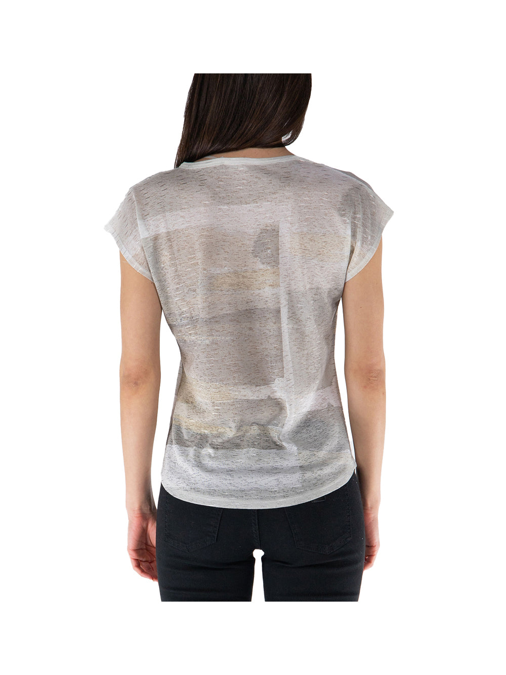 YES ZEE STC Yes Zee T-Shirt Donna Beige Beige