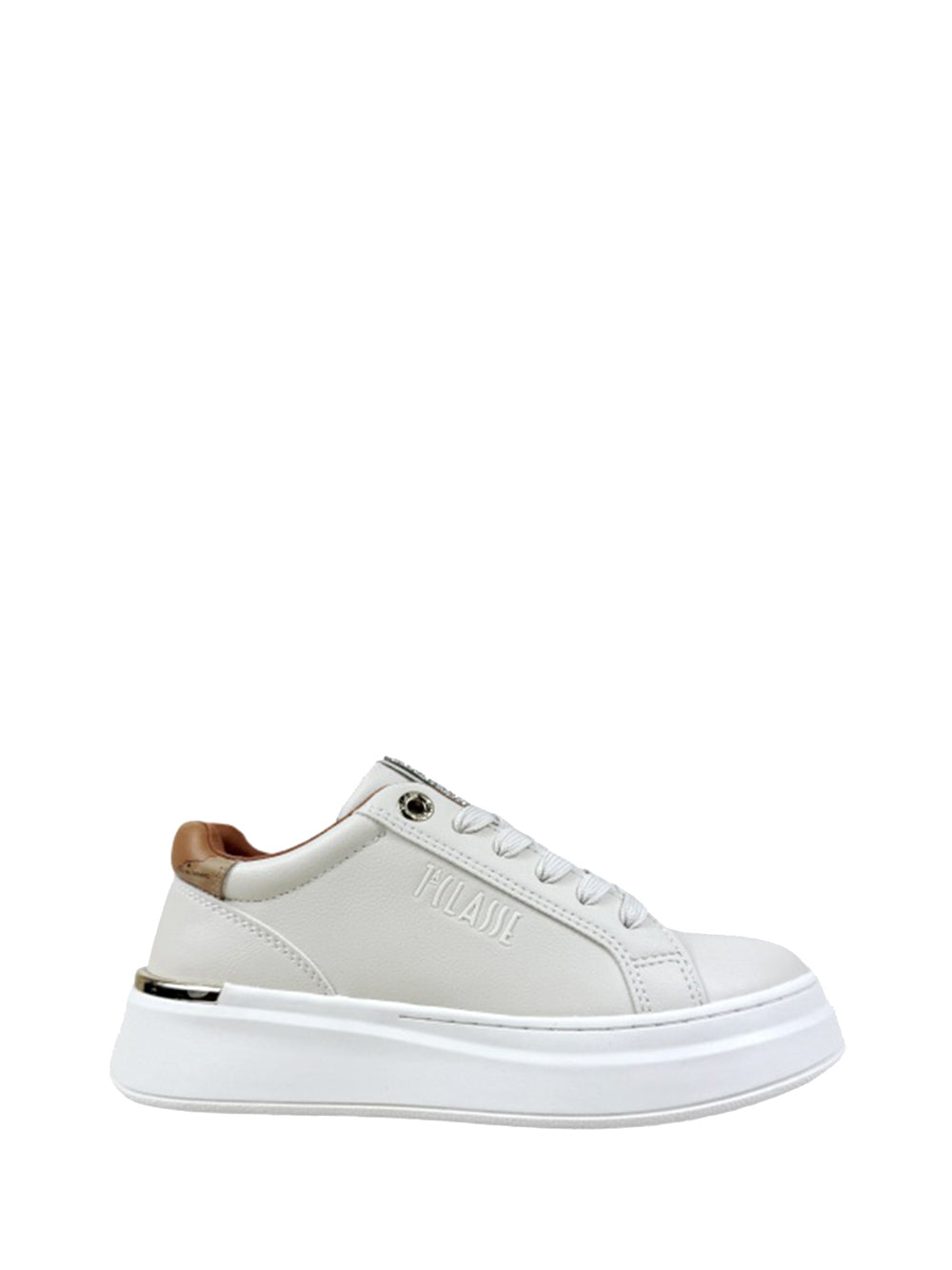 2 PRIMA CLASSE Alviero Martini Sneakers Donna Bianco Sporco/geo Beige - Bianco Bianco Sporco/Geo Beige