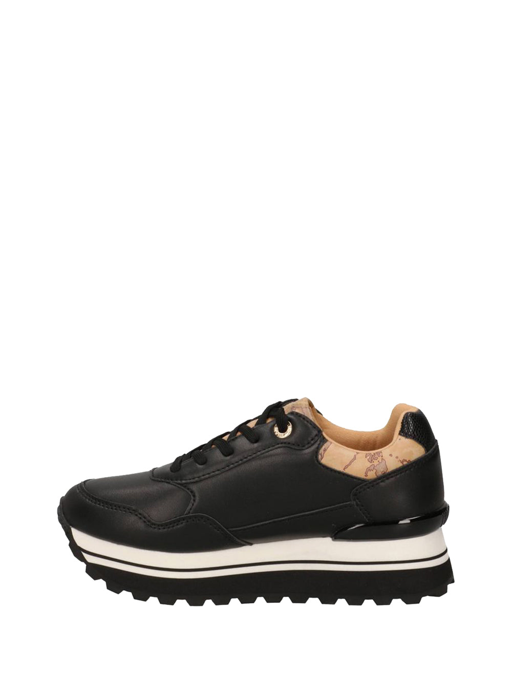 2 PRIMA CLASSE Alviero Martini Sneakers Donna Nero/geo Beige - Nero Nero/Geo Beige