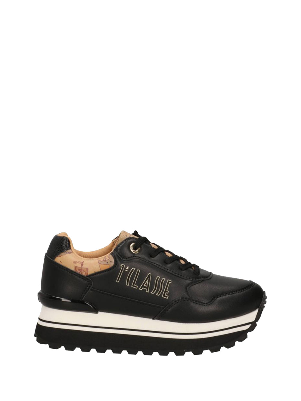 2 PRIMA CLASSE Alviero Martini Sneakers Donna Nero/geo Beige - Nero Nero/Geo Beige