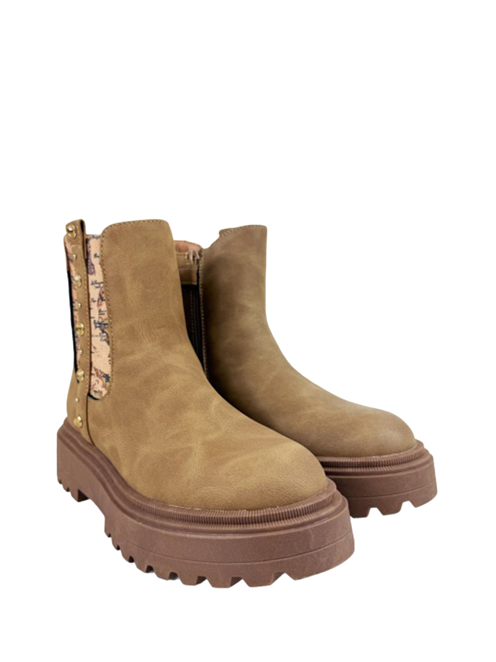 2 PRIMA CLASSE Alviero Martini Tronchetto Donna Tortora/geo Beige - Beige Tortora/Geo Beige