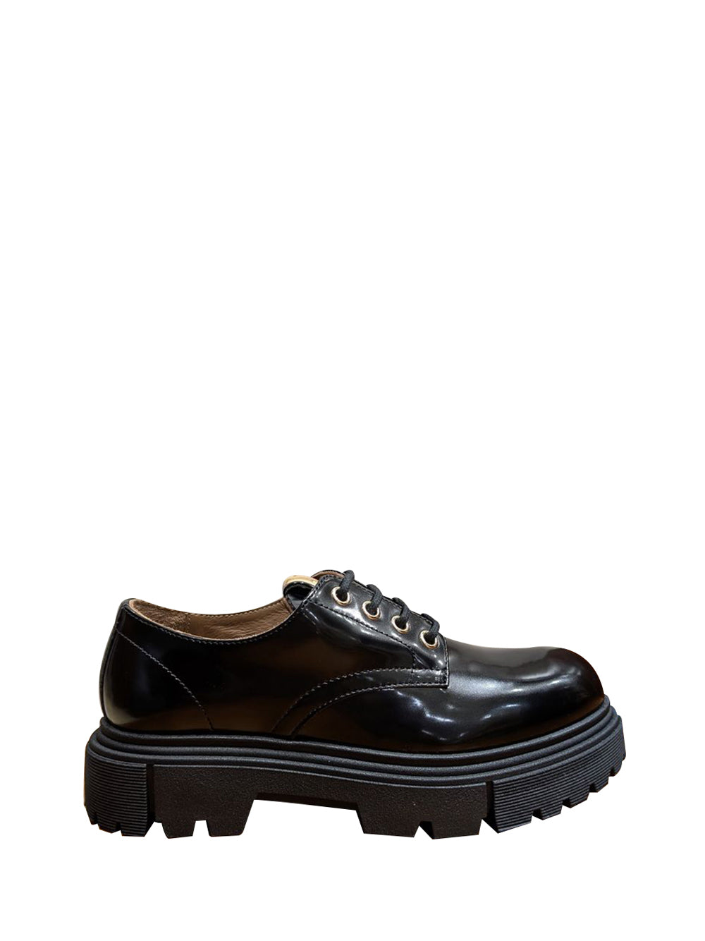 2 PRIMA CLASSE Stringate Alviero Martini - Nero Nero/Geo Beige