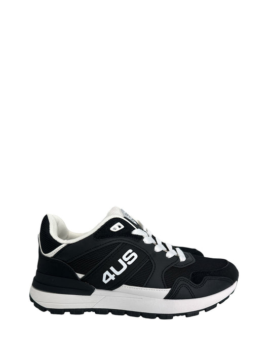 4US STC Sneakers Paciotti Snozee - Nero Nero