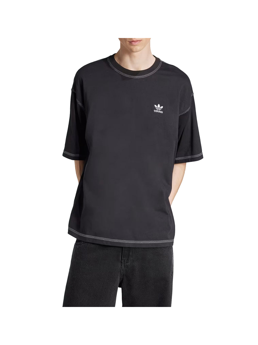 ADIDAS Adidas T-Shirt Essentials Tee - Nero Nero