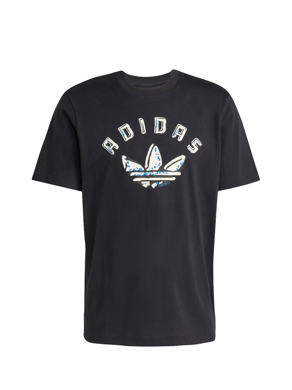 ADIDAS Adidas T-Shirt Uomo Nero Nero