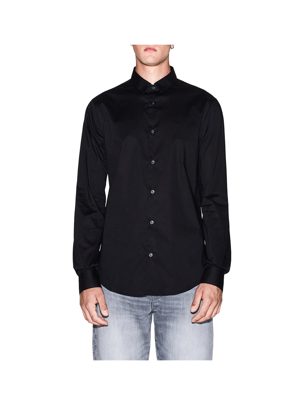 ARMANI EXCHANGE Armani Exchange Camicia Uomo Black - Nero BLACK