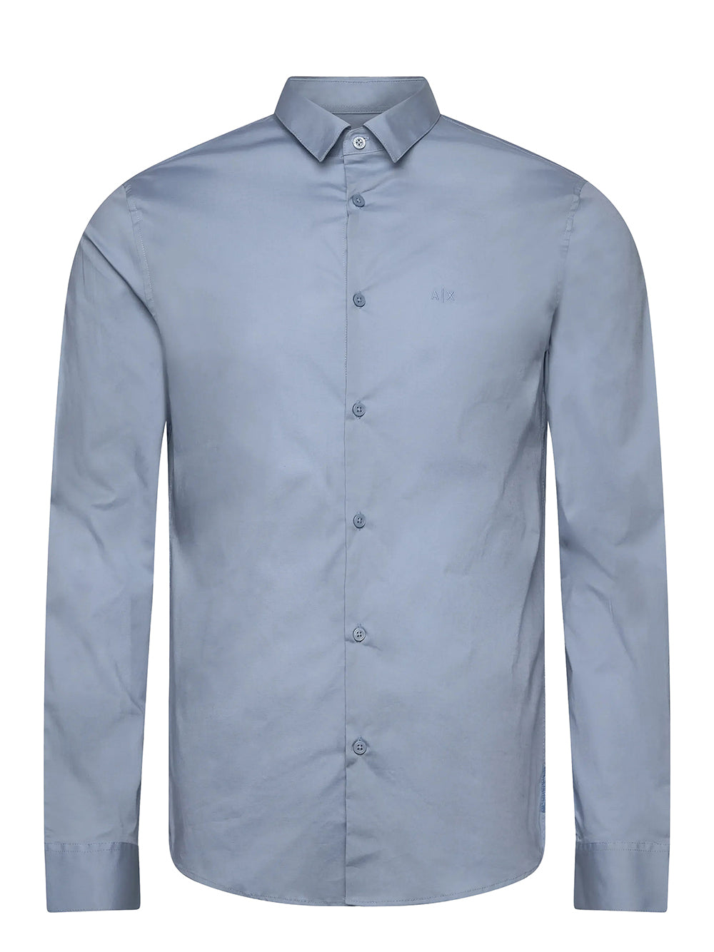 ARMANI EXCHANGE Armani Exchange Camicia Uomo Faded Denim - Blu Faded Denim