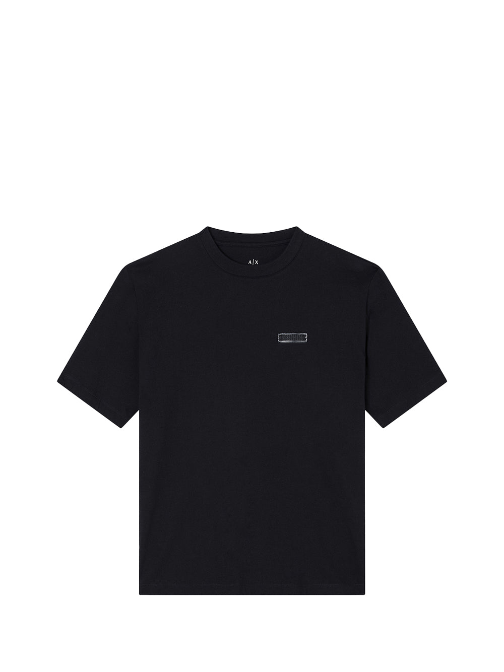ARMANI EXCHANGE T-shirt Vestibilità Regolare Con Stampa Sul Retro - Nero BLACK