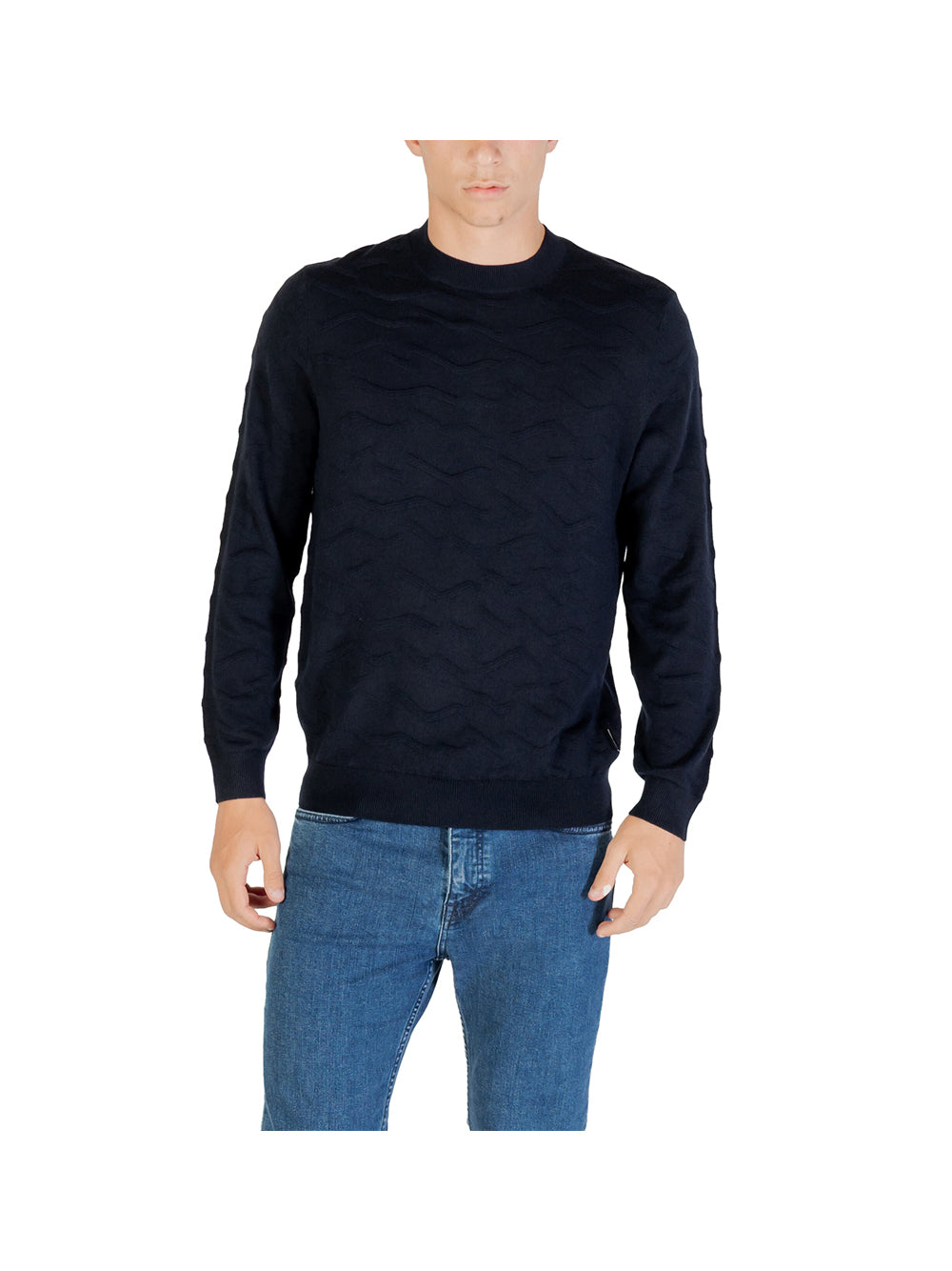ARMANI EXCHANGE Armani Exchange Maglia Uomo Deep Navy Zig Zag - Multicolore Deep Navy Zig Zag