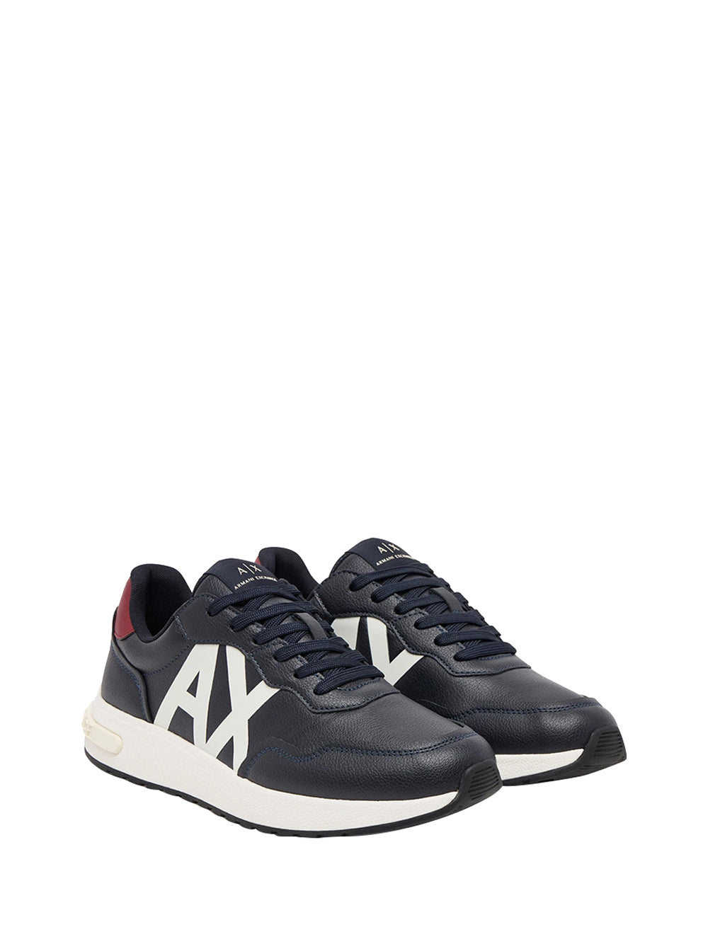 ARMANI EXCHANGE Armani Exchange Sneakers Uomo Deep Navy+pomenegrate - Blu Deep Navy+Pomenegrate