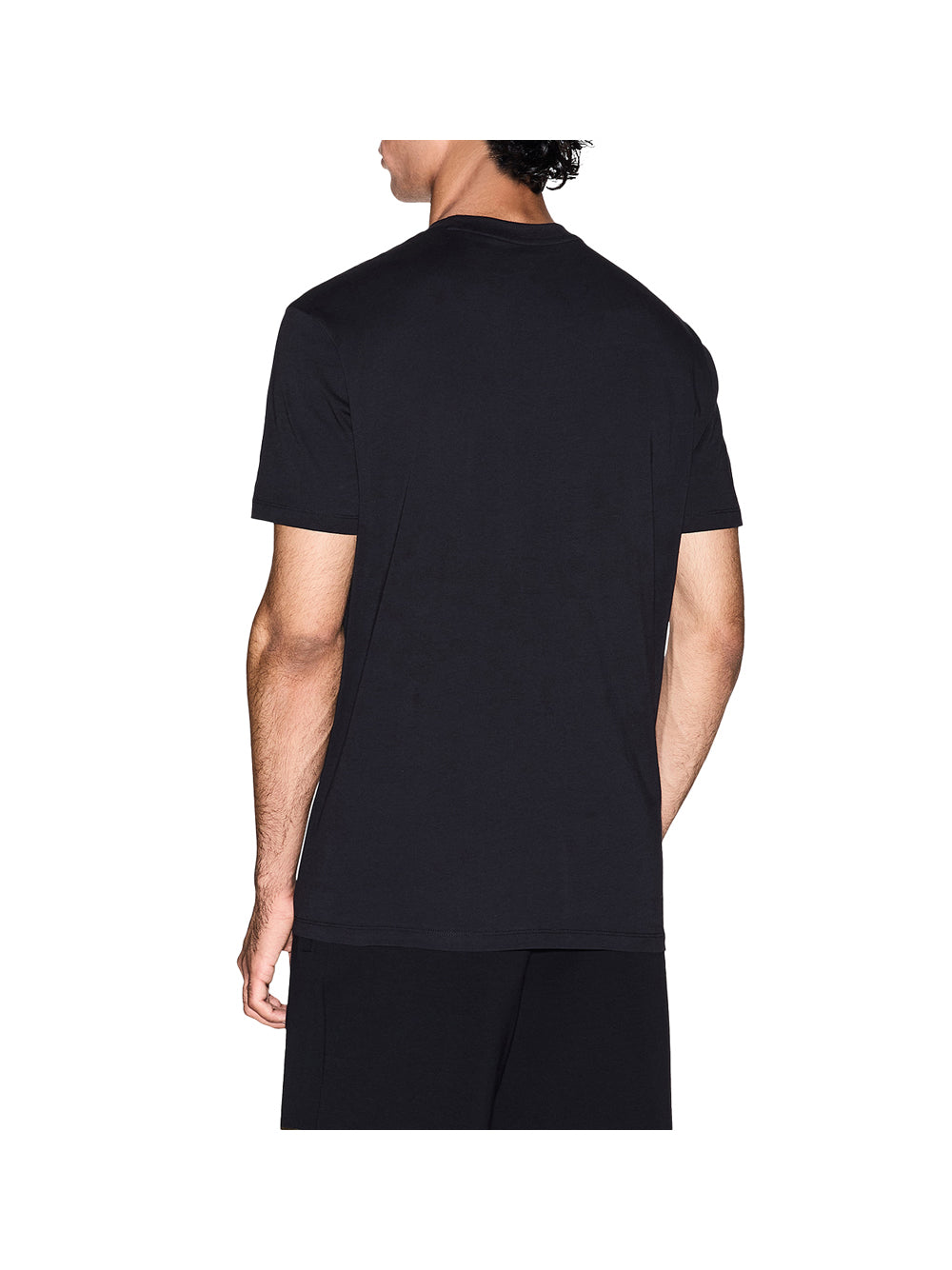 ARMANI EXCHANGE T-shirt In Jersey Con Logo - Nero Nero