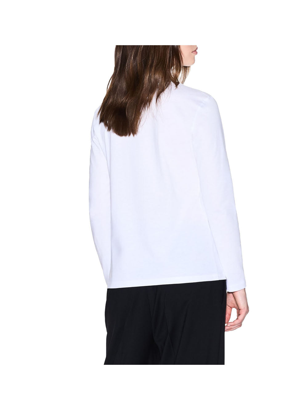 ARMANI EXCHANGE T-Shirt Armani Exchange A Maniche Lunghe - Bianco Bianco