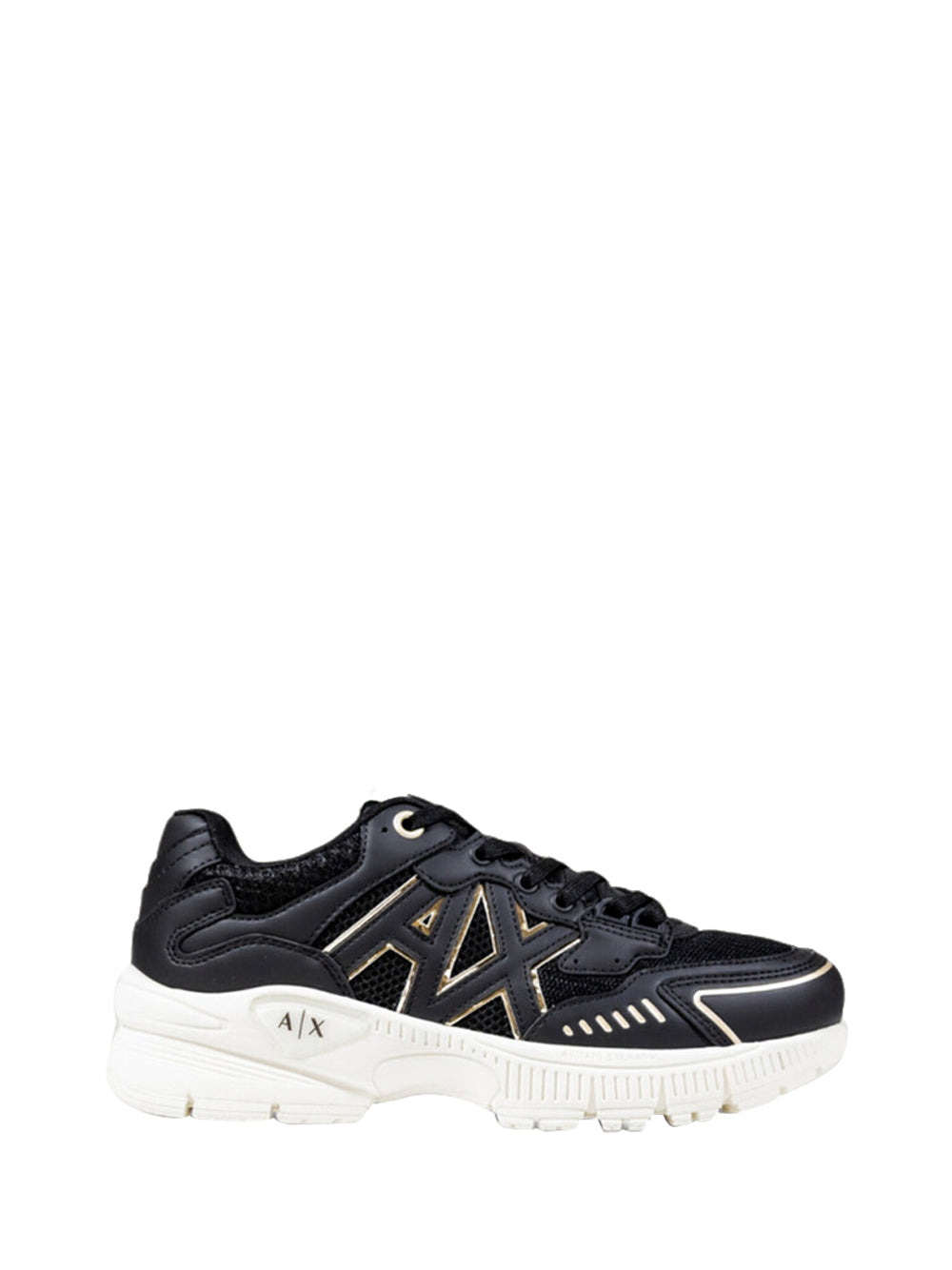 ARMANI EXCHANGE Armani Exchange Sneakers Donna Black+pale Gold - Nero Black+Pale Gold