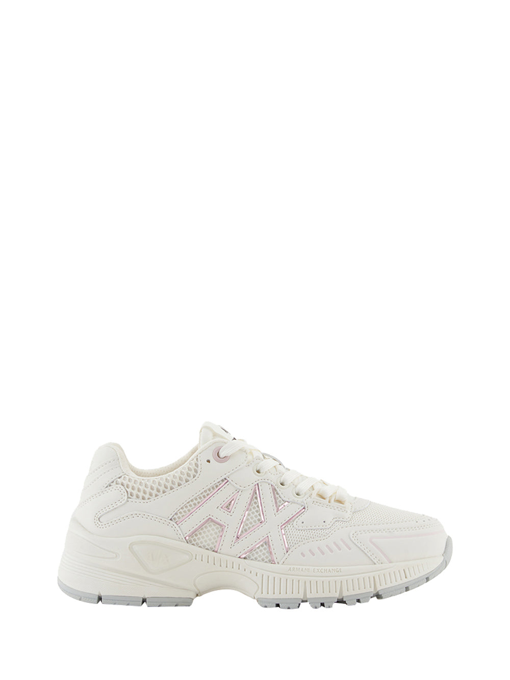 ARMANI EXCHANGE Armani Exchange Sneakers Donna Off White+pale Rose - Bianco Off White+Pale Rose