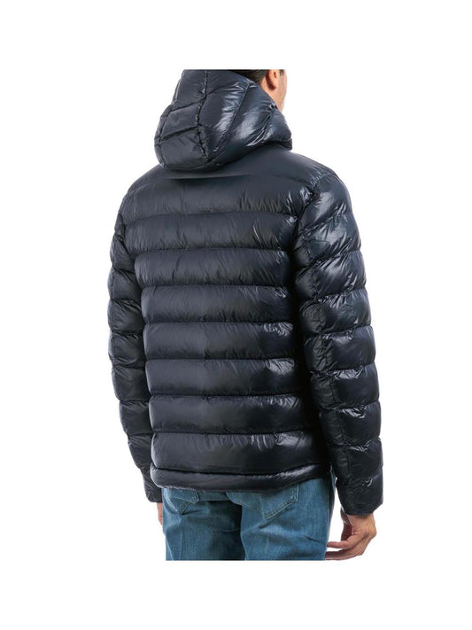 Blauer Blauer Giubbotto Uomo In Nylon Eco Adams Blu Tabacco Blu/tabacco