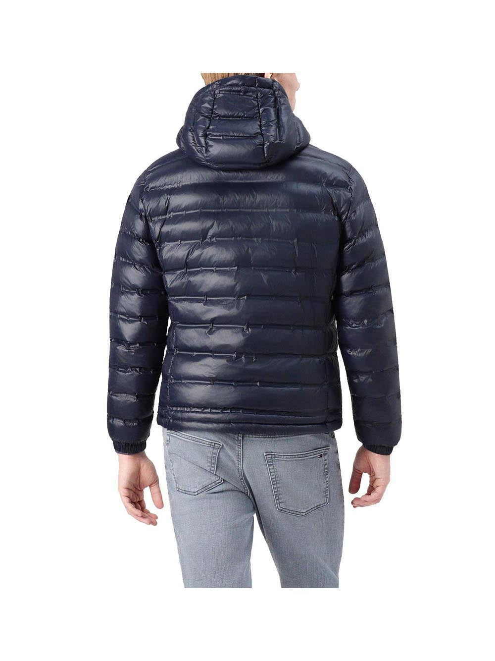 Blauer Giubbotto Blauer Termosaldato Con Cappuccio Charles Blu Verde Blu/verde