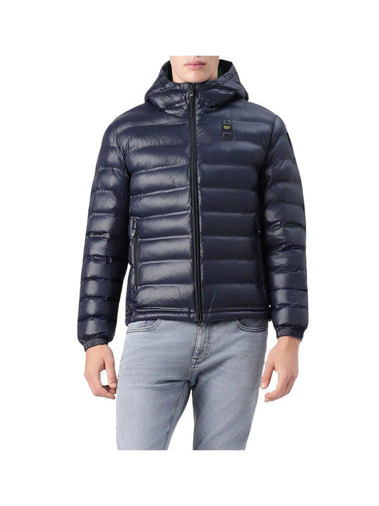 Blauer Giubbotto Blauer Termosaldato Con Cappuccio Charles Blu Verde Blu/verde