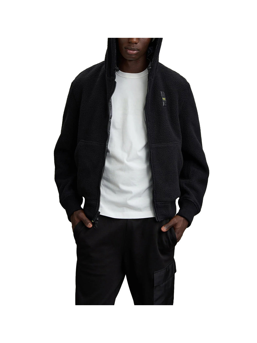 BLAUER Giubbotto Blauer Pile E Nylon Chiswich Nero Nero