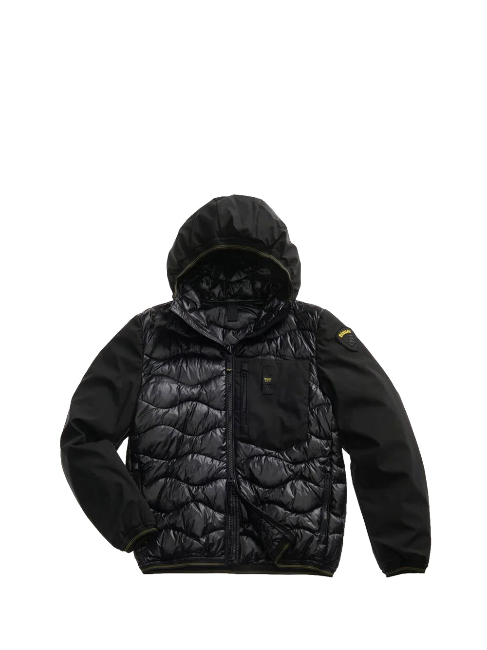 BLAUER Blauer Piumino Uomo Imbottitura Mista Albert Nero Nero