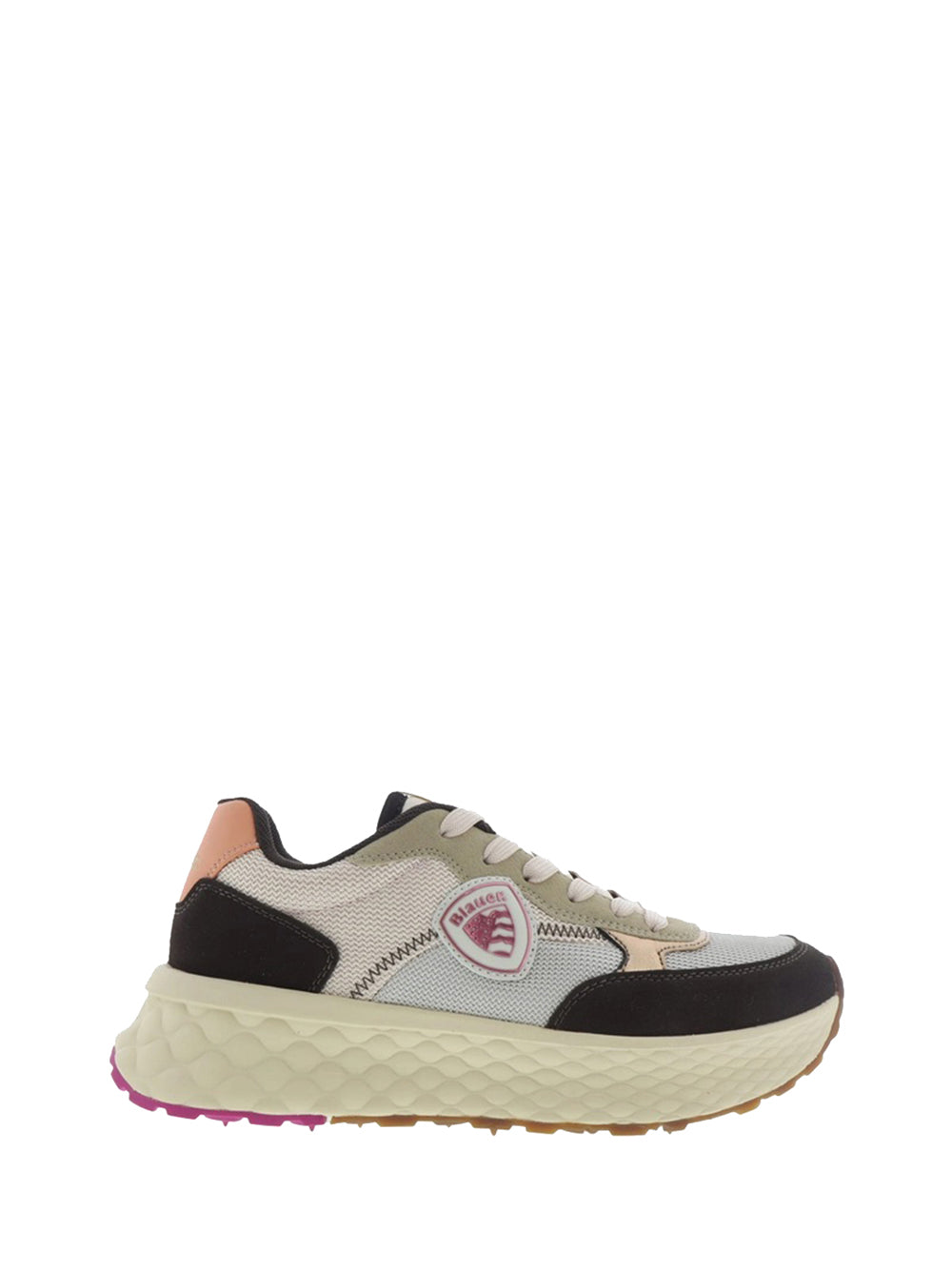 BLAUER Blauer Sneakers Donna Marrone/fuxia - Multicolore Marrone/fuxia