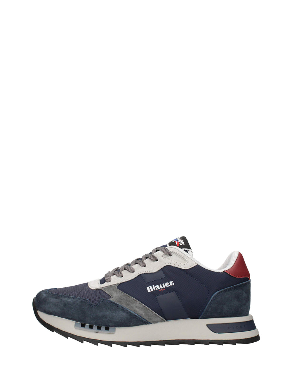 BLAUER Blauer Sneakers Uomo Navy/rosso - Multicolore NAVY/ROSSO