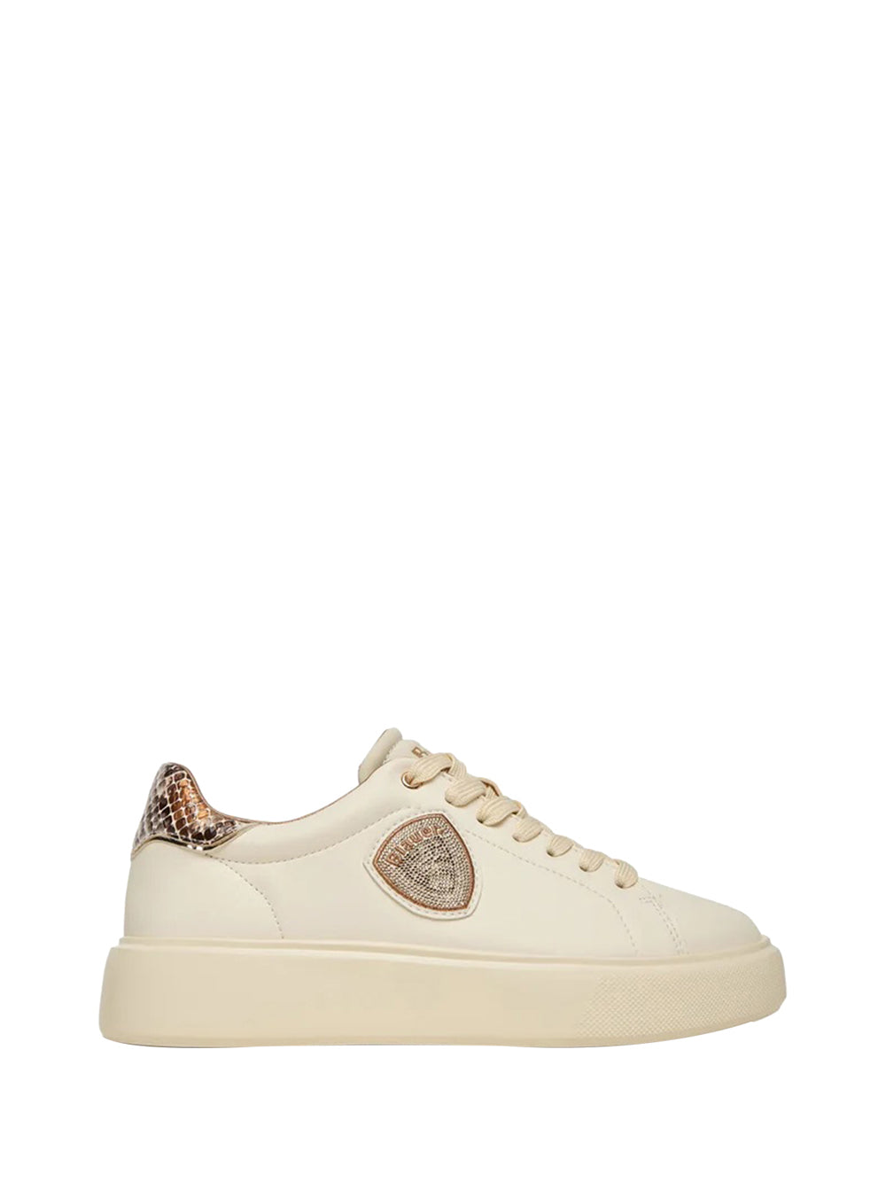 BLAUER Blauer Sneakers Donna Crema - Avorio Crema