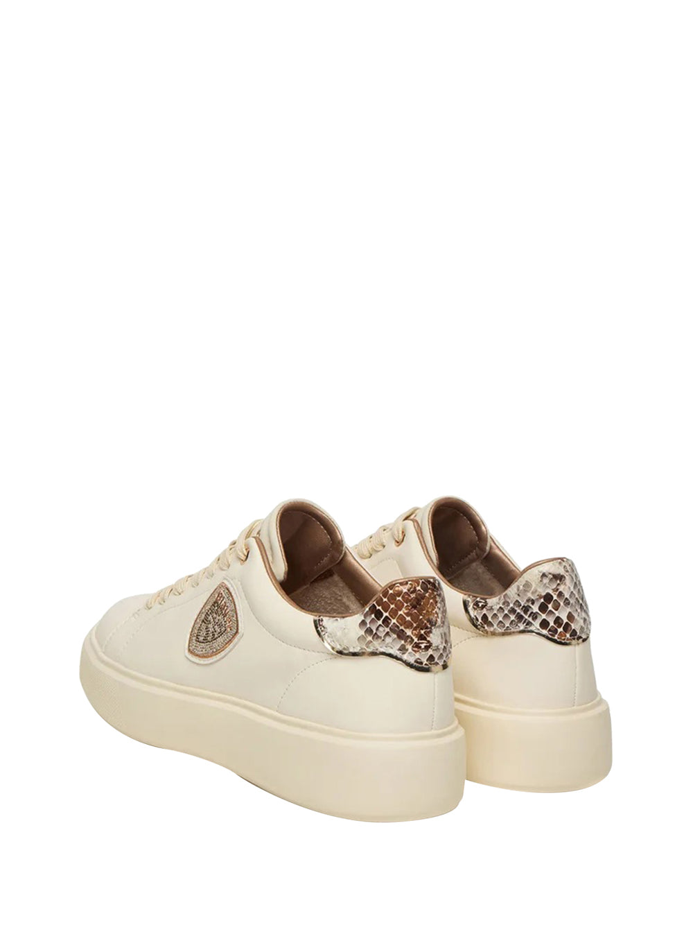 BLAUER Blauer Sneakers Donna Crema - Avorio Crema