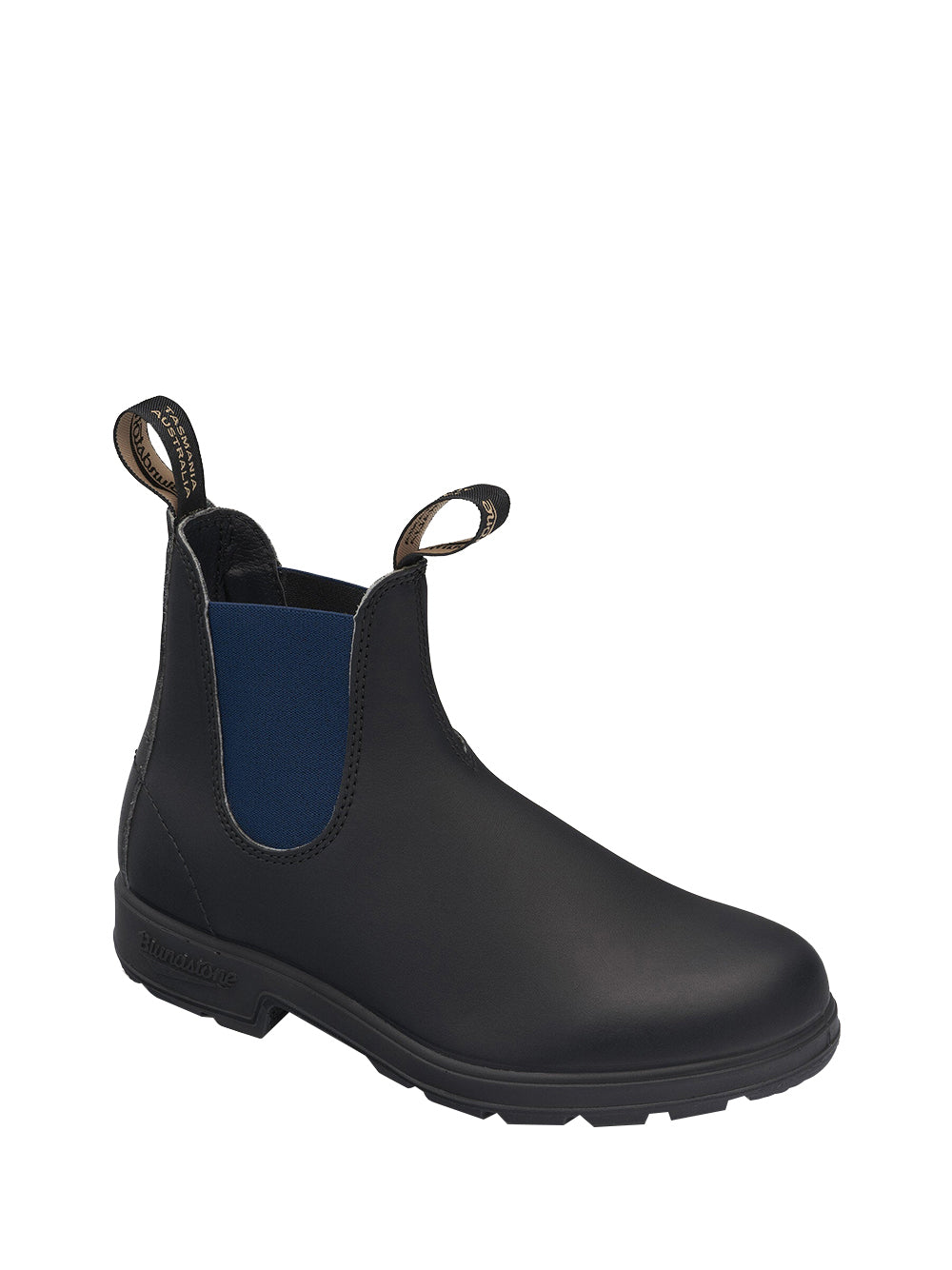 BLUNDSTONE Blunstone Biker Leather Nero Blu NERO/BLU