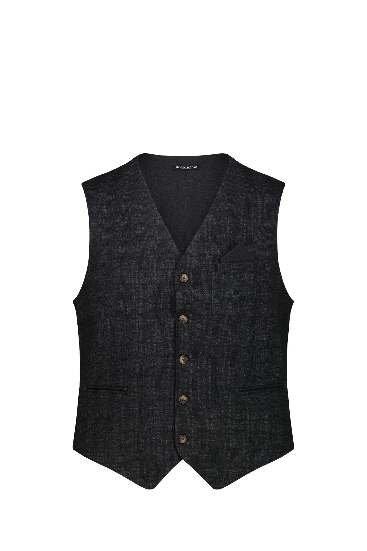 BRIAN BROME Brian Brome Gilet Uomo Grigio Grigio