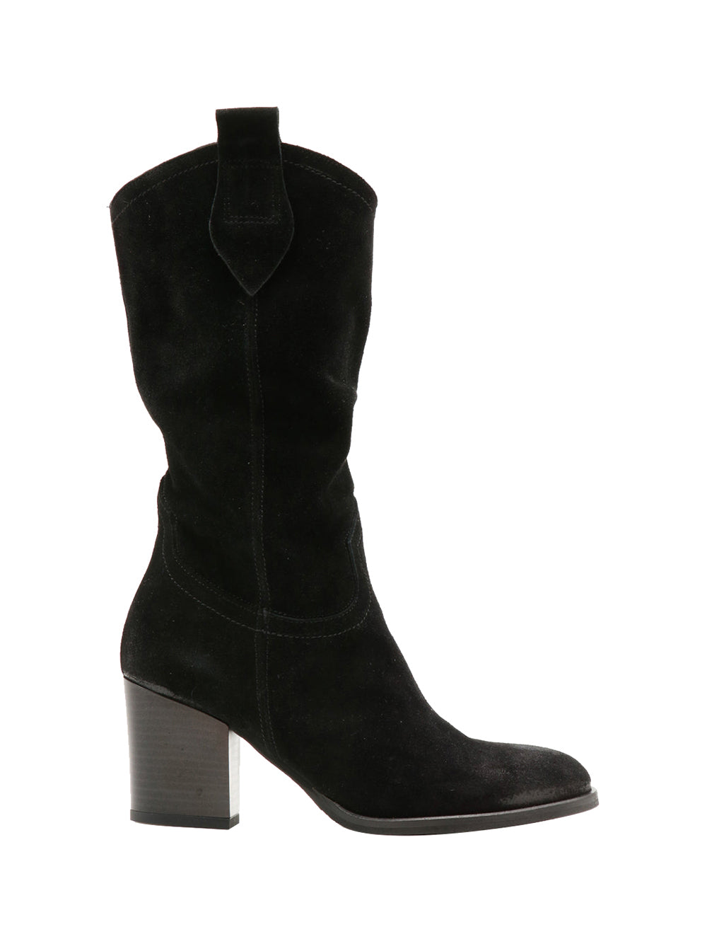 CAFE' NOIR STC Stivale Café Noir 3/4 donna in pelle scamosciata Nero Nero