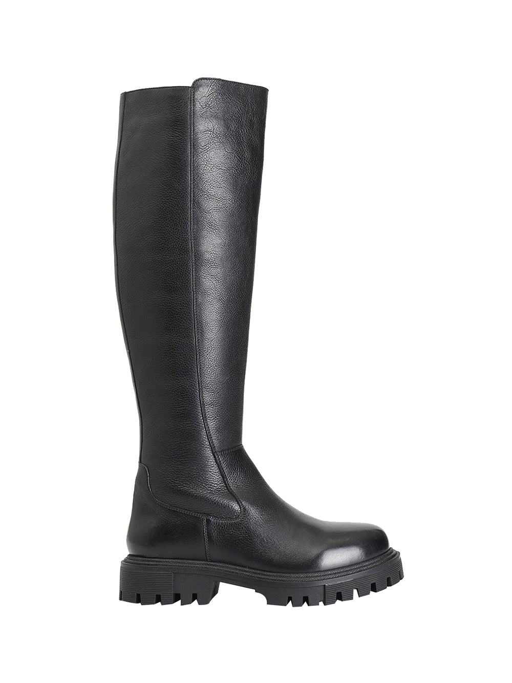 CAFE' NOIR STC Stivale Café Noir in pelle con cerniera nero Nero