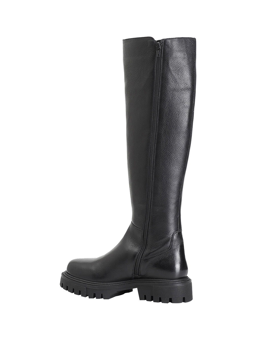 CAFE' NOIR STC Stivale Café Noir in pelle con cerniera nero Nero