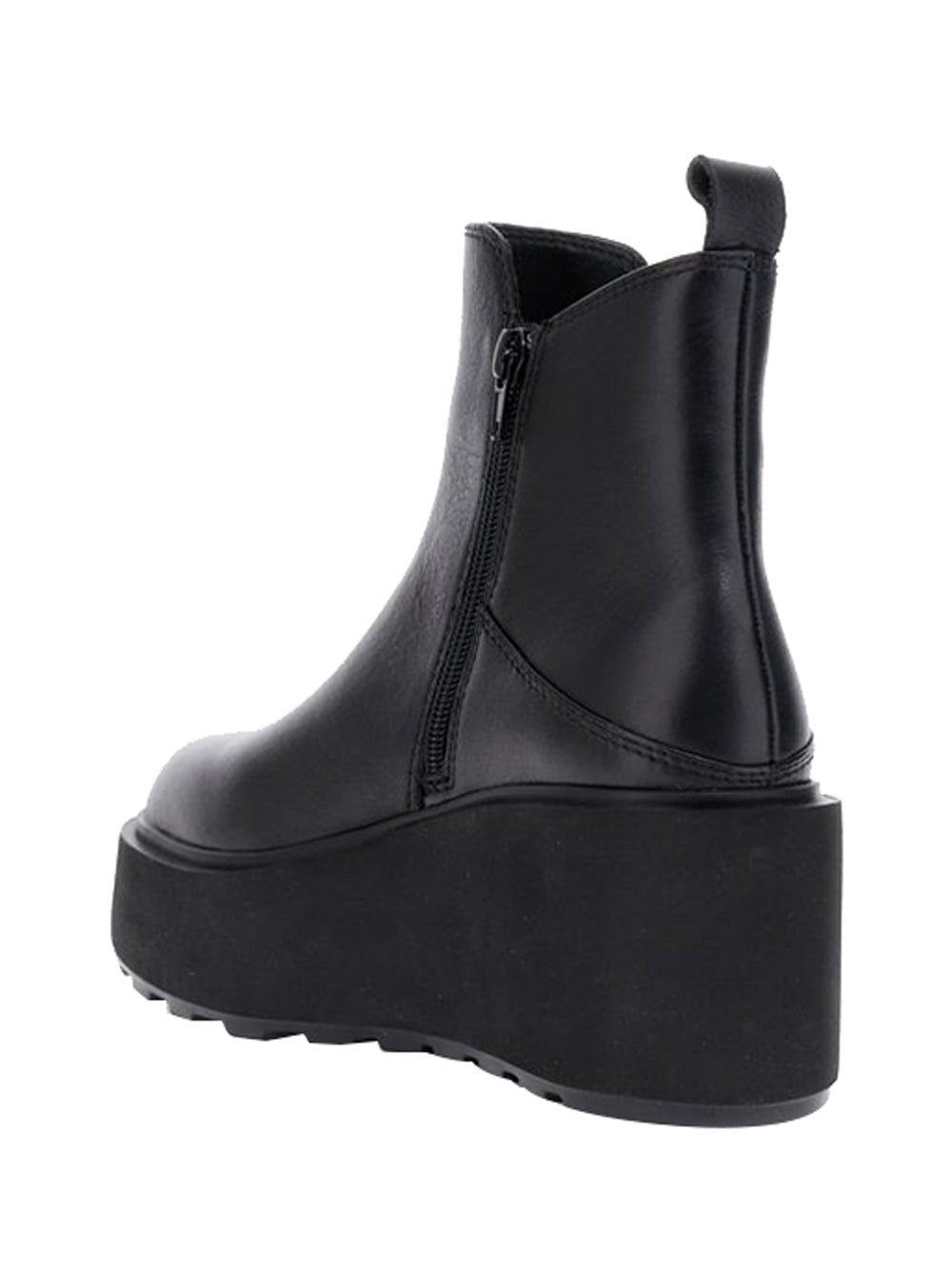 CAFE'NOIR Tronchetti Café Noir in pelle con plateau nero Nero