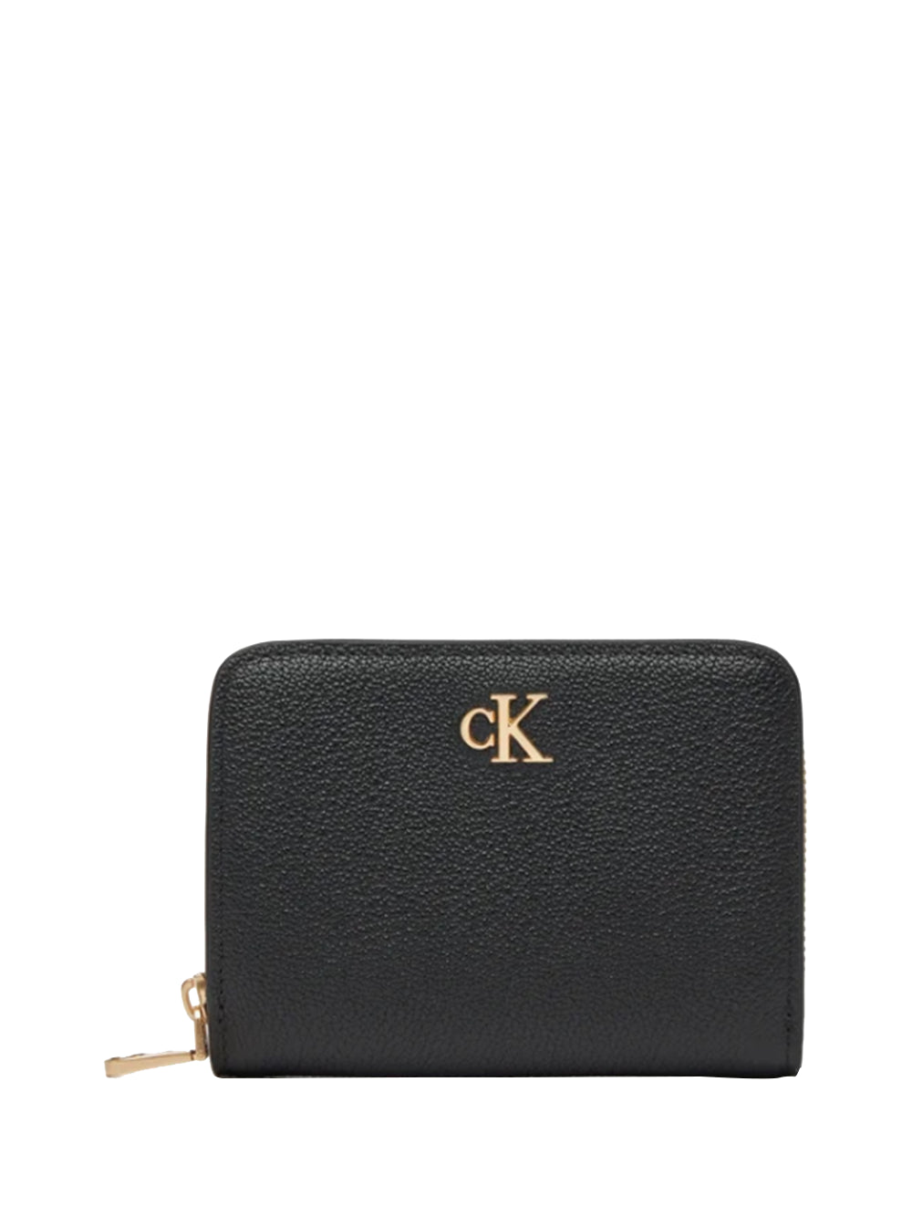 CALVIN ACC.1USCITA Calvin Klein Portafoglio Minimal Monogram Leather Md - Nero Nero