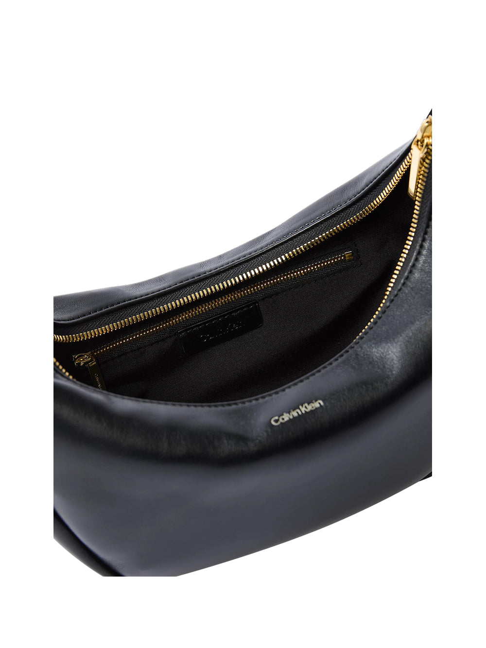 CALVIN ACC.1USCITA Calvin Klein Borsa a Spalla Hobo Piccola - Nero Nero