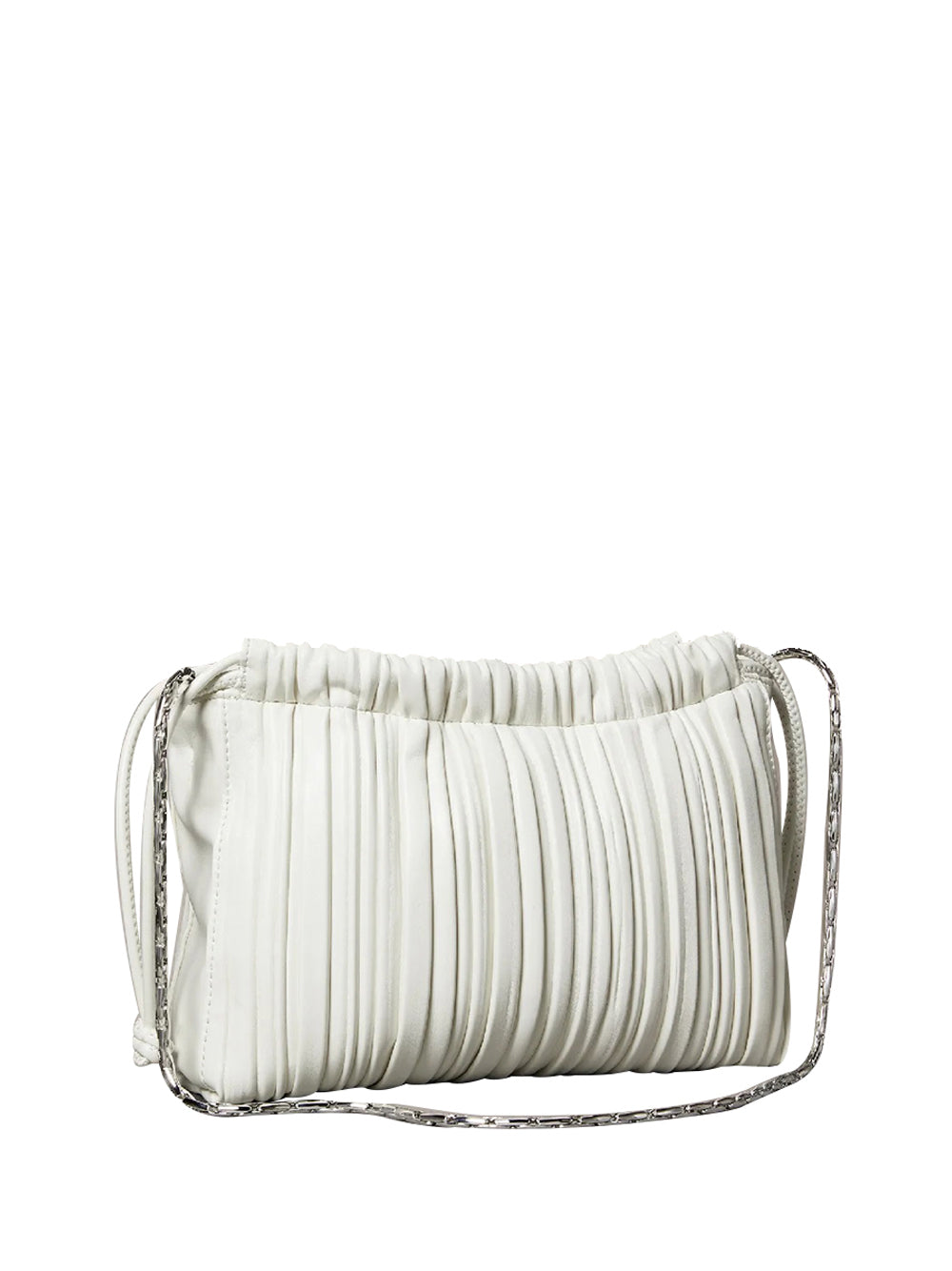 CALVIN ACC.1USCITA Calvin Klein Borsa A Tracolla Plissettata - Bianco Bianco
