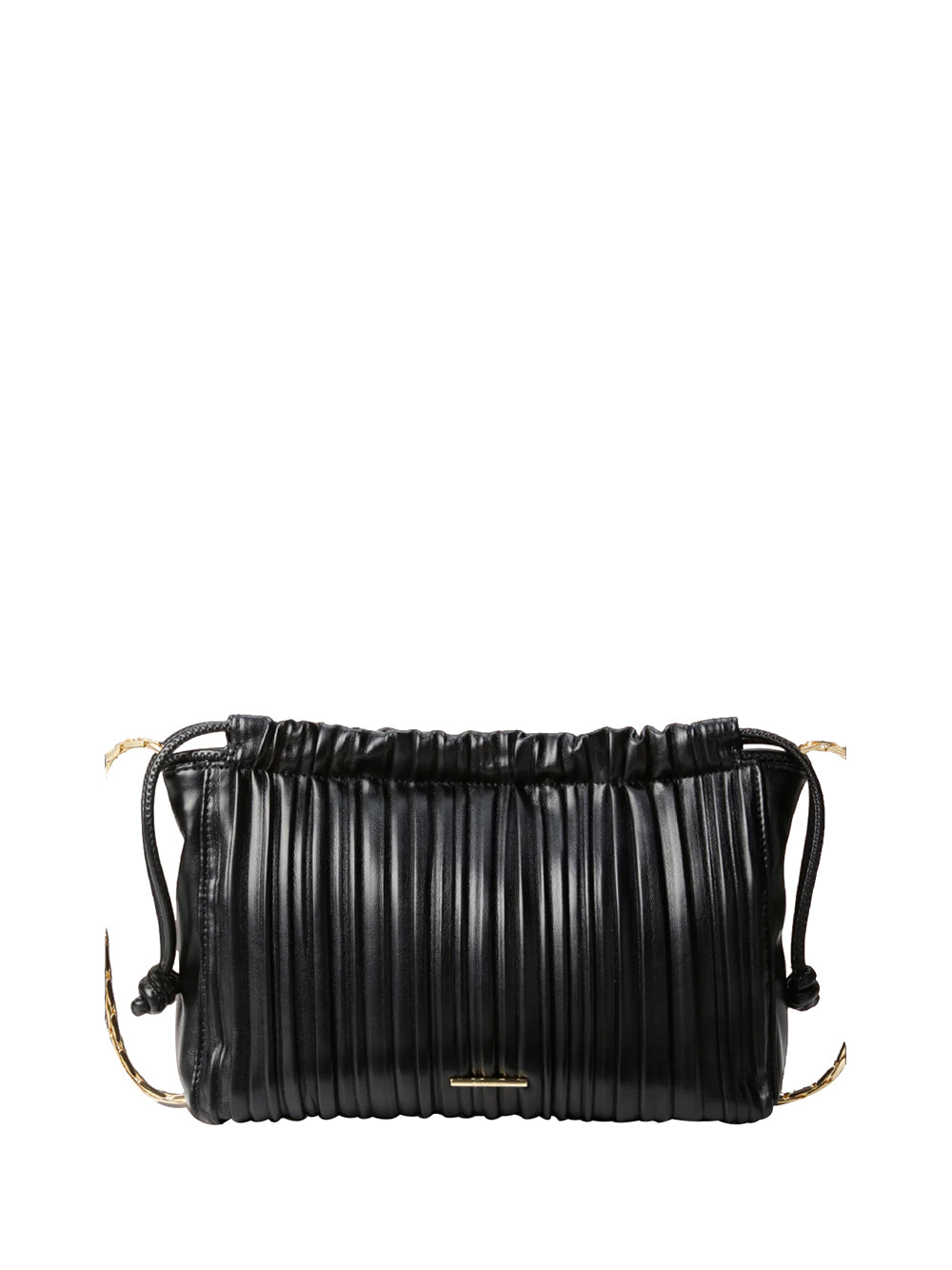 CALVIN ACC.1USCITA Calvin Klein Borsa A Tracolla Plissettata - Nero Nero