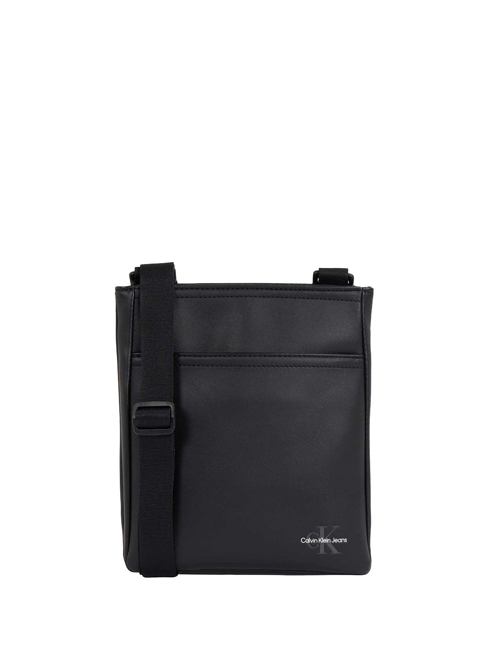 CALVIN ACC.1USCITA Calvin Klein Borsa a Tracolla Mono Logo Flat Pack Uomo Nero Nero
