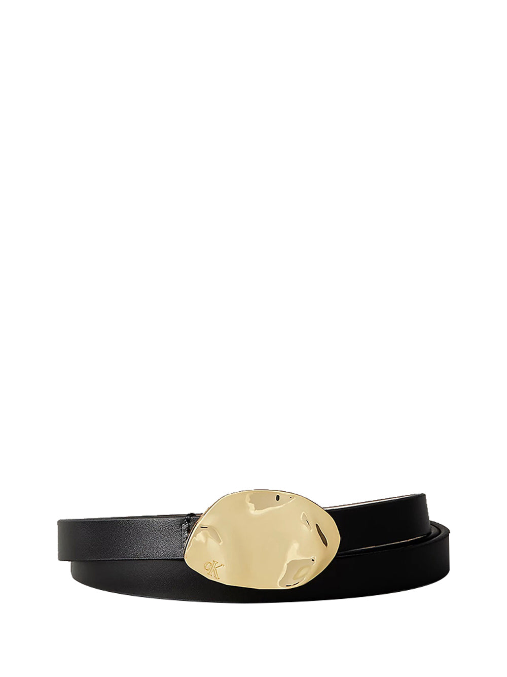 CALVIN ACC.1USCITA Calvin Klein Cintura Stone Lock Slouchy Belt 15mm - Nero Nero