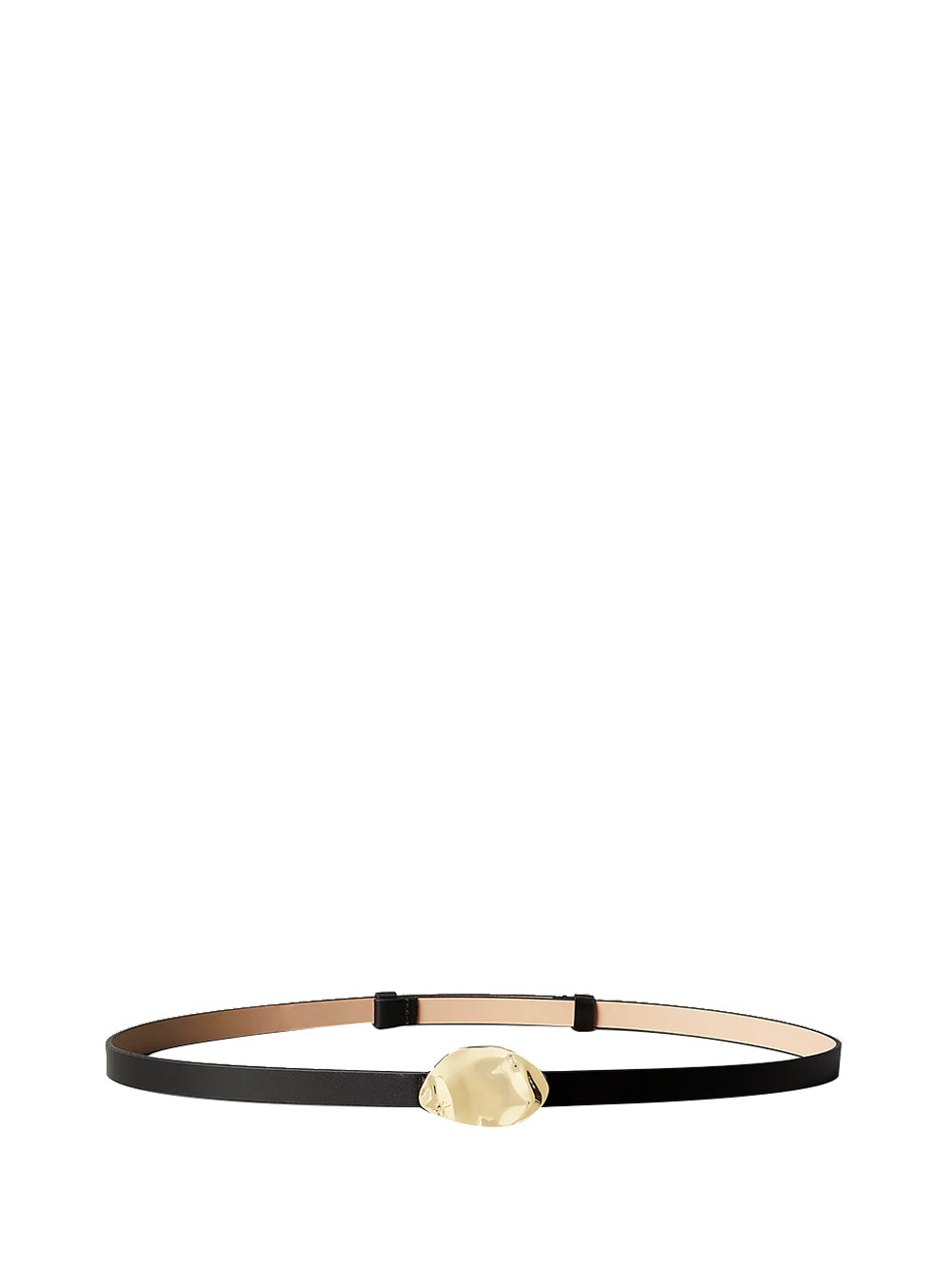 CALVIN ACC.1USCITA Calvin Klein Cintura Stone Lock Slouchy Belt 15mm - Nero Nero