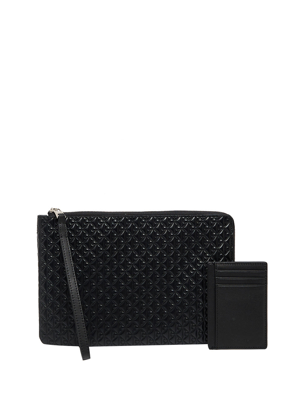 CALVIN ACC.2USCITA Zip Pouch+Card Case Giftset Calvin Klein - Nero Nero