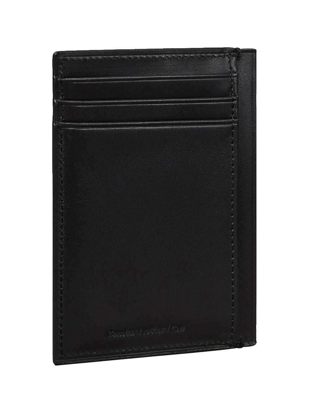 CALVIN ACC.2USCITA Portacarte Calvin Klein Carte Con Logo A Placca - Nero Nero