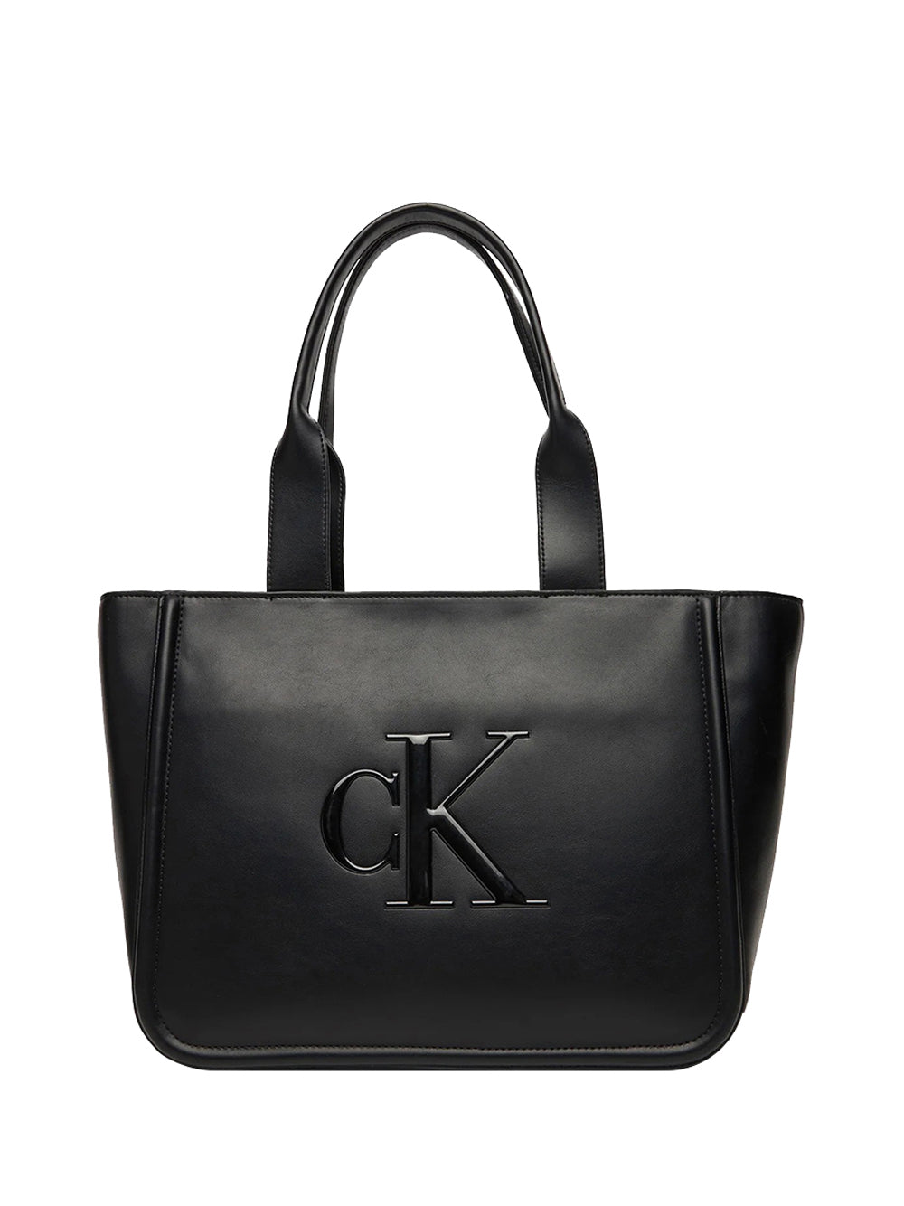 CALVIN ACC.2USCITA Calvin Klein Borsa a Mano Donna Nero Nero