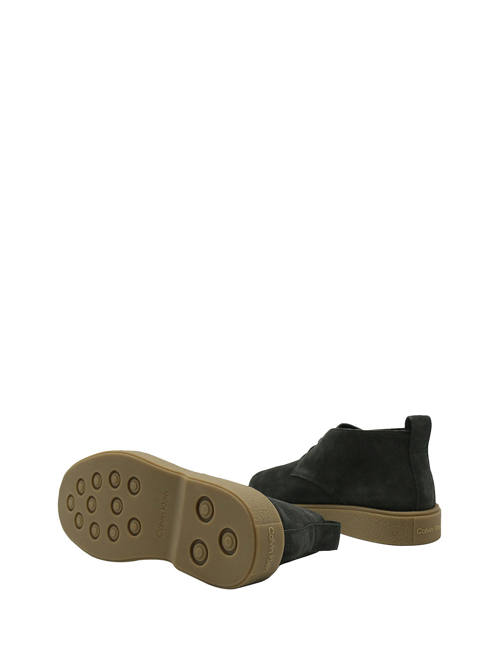 CALVIN CALZATURE 2USCITA Calvin Klein PolacchinoText Rubber Desert Verde Verde