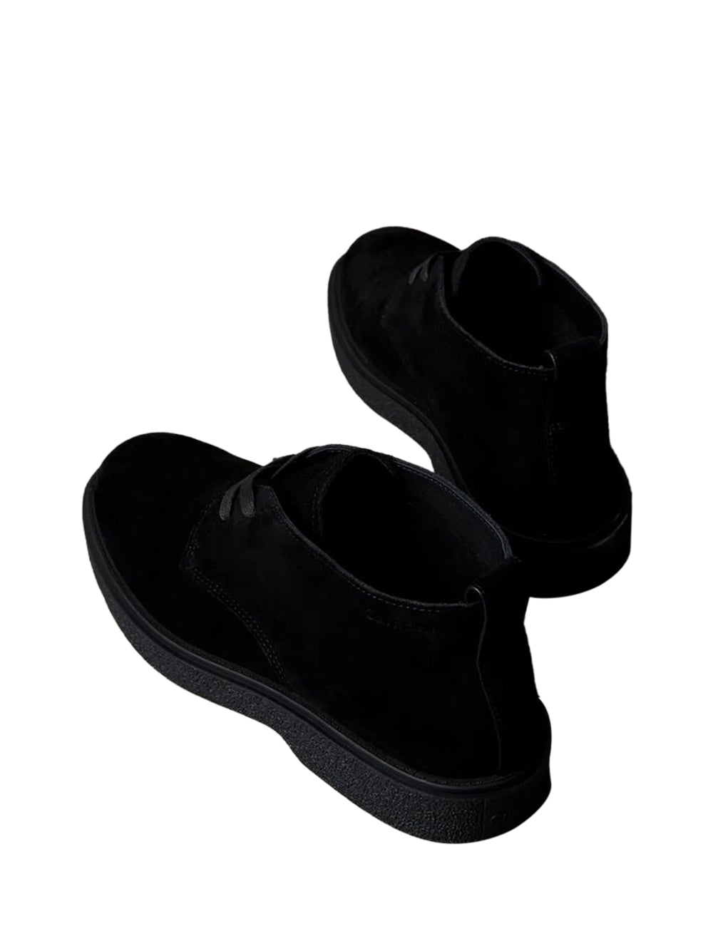 CALVIN CALZATURE 2USCITA Calvin Klein Polacchino Text Rubber Desert B - Nero Nero