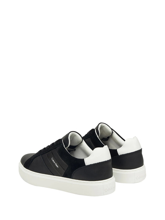 CALVIN CALZATURE 2USCITA Calvin Klein Sneakers Classic Cupsole Lace Nero Bianco Nero/bianco