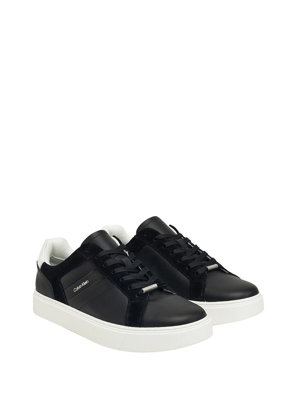 CALVIN CALZATURE 2USCITA Calvin Klein Sneakers Classic Cupsole Lace Nero Bianco Nero/bianco