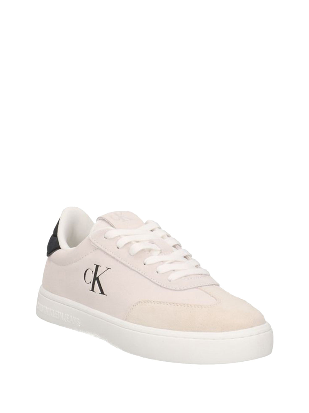 CALVIN CALZATURE Calvin Klein Sneakers Classic Cupsole Mg S Uomo Bianco Bianco/nero